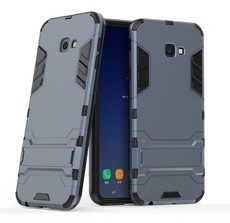 2-in-1 Hybrid Dual Shockproof Stand Case for Samsung J4 Plus Navy