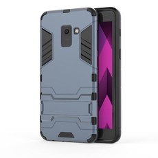 2-in-1 Shockproof Case for Samsung A8 2018 - Navy