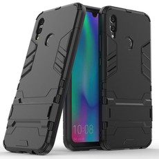 2-in-1 Shockproof Stand Case for Honor 10 Lite Black