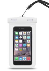 Ökotec Universal Waterproof Case, Cell Phone Dry Bag Pouch - White