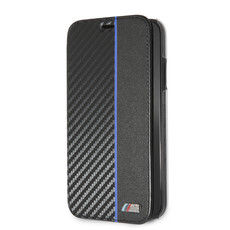 BMW - M Collection Booktype Case for iPhone XR - Navy