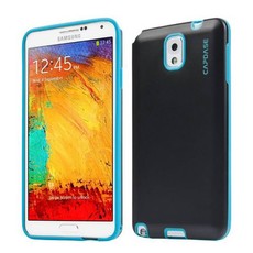 Capdase Soft Jacket Vika for Samsung Galaxy Note 3 - Black/Blue