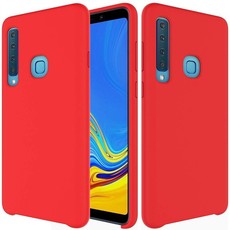 CellTime Galaxy A9 2018 Silicone Shock Resistant Cover - Red