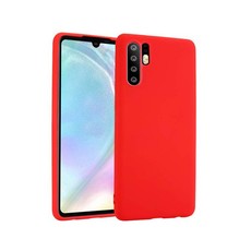 CellTime Huawei P30 Pro Silicone Shock Resistant Cover - Red