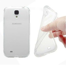 Clear Cover for Samsung Galaxy S4 with Free Glass Protector