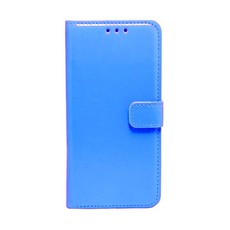 Deluxe PU Leather Book Flip Cover Huawei Mate 20 Pro - L. Blue