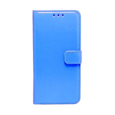 Deluxe PU Leather Book Flip Cover Samsung Galaxy J5 - L. Blue