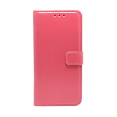 Deluxe PU Leather Book Flip Cover Samsung Galaxy J5 - Pink