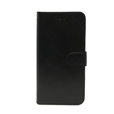 Deluxe PU Leather Book Flip Cover Samsung Galaxy Note 9 - Black