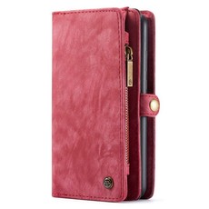 Detachable Magnetic Leather Phone Case & Wallet for Huawei P30 Pro - Red