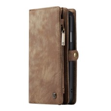 Detachable Magnetic Leather Phone Case & Wallet For iPhone 11 Pro - Brown