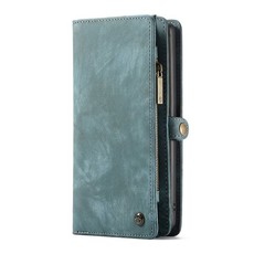 Detachable Magnetic Leather Phone Case & Wallet for Samsung Note 10+ -Green