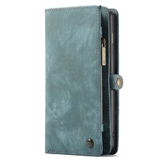 Detachable Magnetic Leather Phone Case & Wallet for Samsung S10 - Green