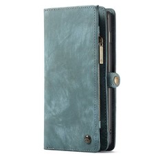 Detachable Magnetic Leather Phone Case & Wallet for Samsung S10+ - Green