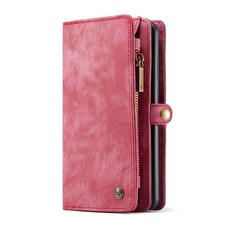 Detachble Magnetic Leather Phone Case & Wallet for Huawei Mate 20 - Red