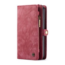 Detachble Magnetic Leather Phone Case & Wallet for Huawei P20 Pro - Red