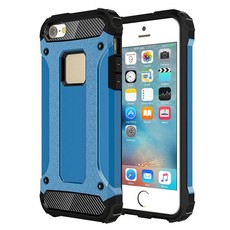 Digitronics Hybrid Shockproof Case for iPhone SE / 5S / 5 - Blue