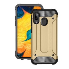 Digitronics Hybrid Shockproof Case for Samsung Galaxy A30 - Gold