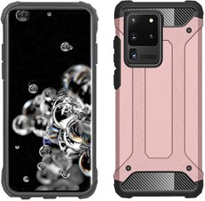 Digitronics Hybrid Shockproof Case for Samsung Galaxy S20 Ultra - Rose Gold