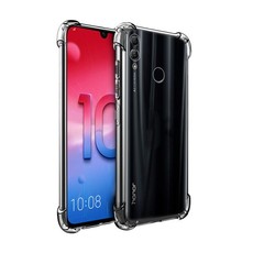 Digitronics Protective Shockproof Gel Case for Honor 10 Lite - Clear