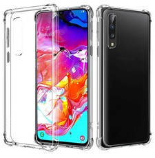 Digitronics Protective Shockproof Gel Case for Samsung Galaxy A70