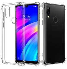 Digitronics Protective Shockproof Gel Case for Xiaomi Redmi 7 - Clear