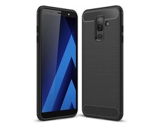 Digitronics Slim Shockproof Case for Samsung Galaxy A6 Plus - Black