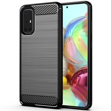 Digitronics Slimfit Shockproof Carbon Design Case for Samsung Galaxy A71