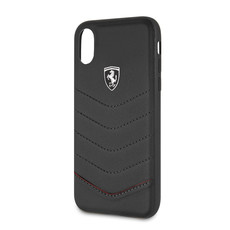 Ferrari - Heritage Quilted Leather Hard Case for iPhone X