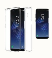 Full Protection Shockproof Cover Compatible With Samsung S8 - Clear