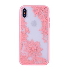 Funki Fish Floral Lace Henna Cover for iPhone XR