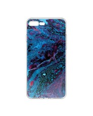 Hey Casey! Protective Case for iPhone 8 PLUS - Cobalt Galaxy Marble