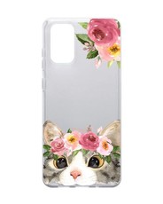 Hey Casey! Protective Case for Samsung S20 PLUS - Floral Kitty