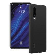 Huawei P30 Silicone Car Case - Black