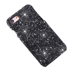 iPhone 6 & 6S Powder Glitter Cover Black