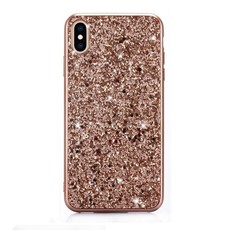 iPhone XR Powder Glitter Cover Rose Gold