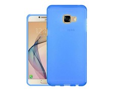 Anti Slip Matte Case for Samsung Galaxy J7 Prime - Blue