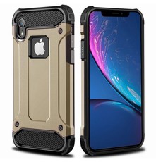 Digitronics Shockproof Protective Case for iPhone XR - Gold