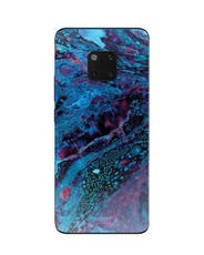 Hey Casey! Protective Case for Huawei Mate 20 Pro - Cobalt Galaxy Marble