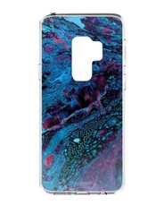 Hey Casey! Protective Case for Samsung S9 PLUS - Cobalt Galaxy Marble