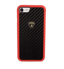 Lamborghini Elemento D3 Carbon Fiber Case for iPhone 7/ iPhone 8 - Red