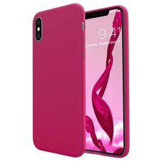 Meraki Protect - Hot Pink Liquid Silicone Case for iPhone X & Xs