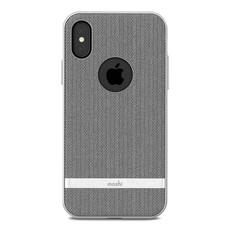 Moshi Vesta for iPhone X - Herringbone Grey