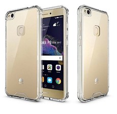 Nexco Shockproof Cover Case for Huawei P8 Lite 2017 - Clear Transparent