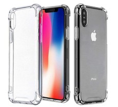 Nexco Shockproof Cover Case for iPhone X & XS - Clear Transparent