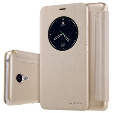 Nillkin Sparkle Leather Case for Meizu M3 Note - Gold