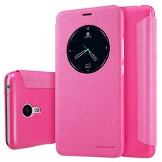 Nillkin Sparkle Leather Case for Meizu M3 Note - Pink