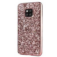 Powder Glitter Cover For Huawei Mate 20 Pro Rose Gold