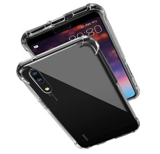 Protective Shockproof Gel Case for Huawei P20 - Clear