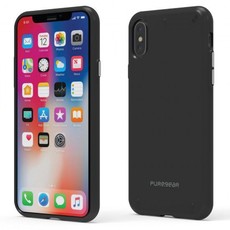 Puregear Slim Shell For iPhone X - Clear/Black